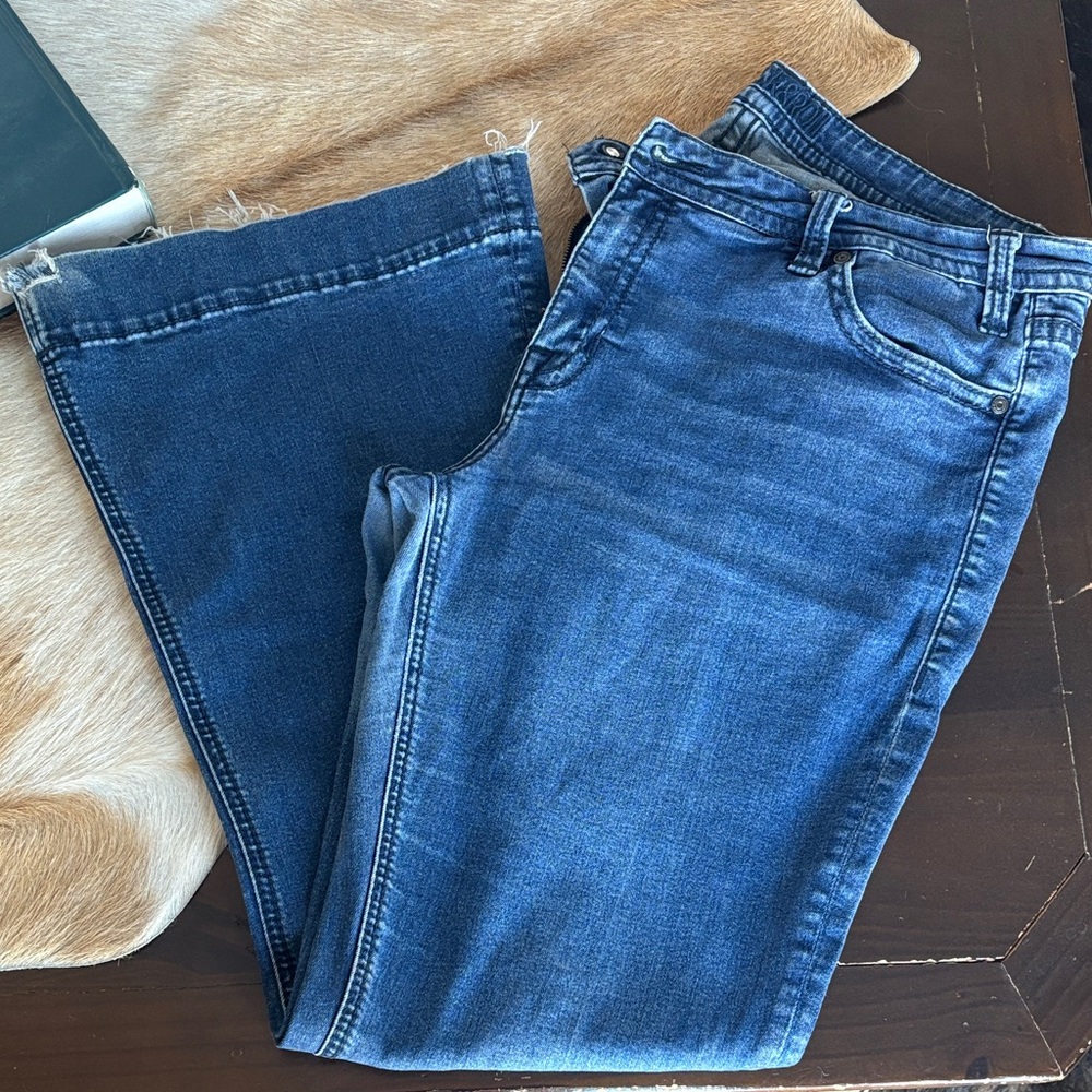 Rock & Roll Cowgirl Dark Blue Trouser Jeans